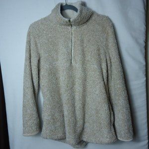 Entro Teddy Bear 1/4 Zip Popover Jacket Small